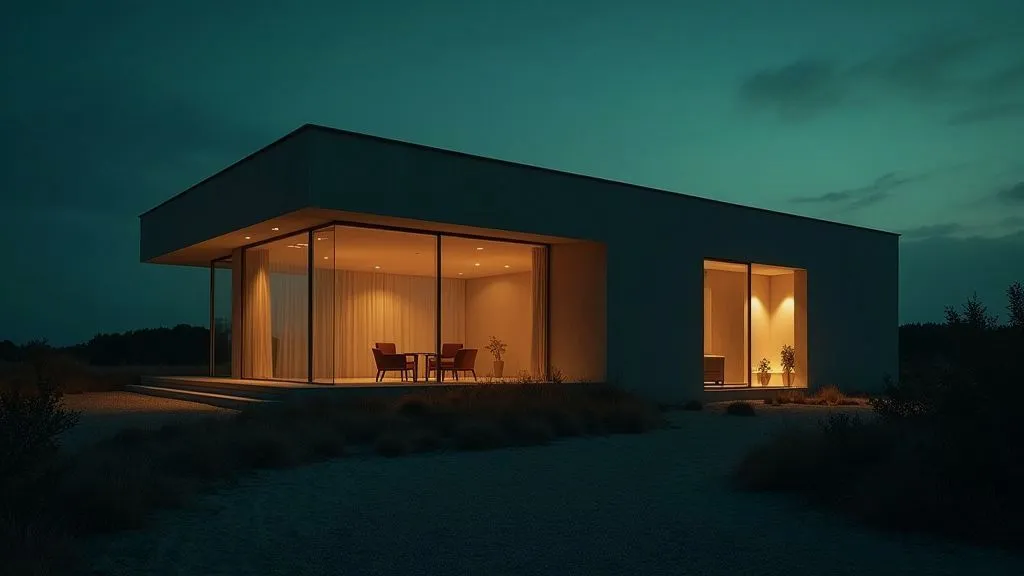 The Golden Beach House: Architectural Elegance by the Shoreline
